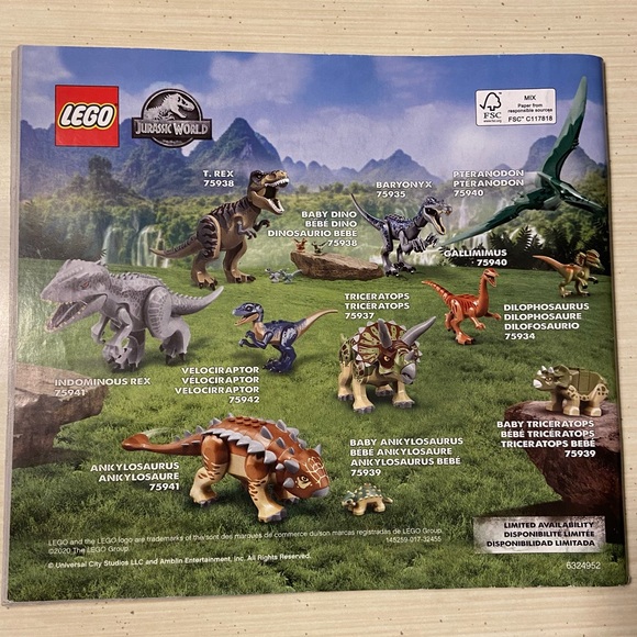 LEGO JURASSIC WORLD GAME GUIDE - Picture 2 of 2
